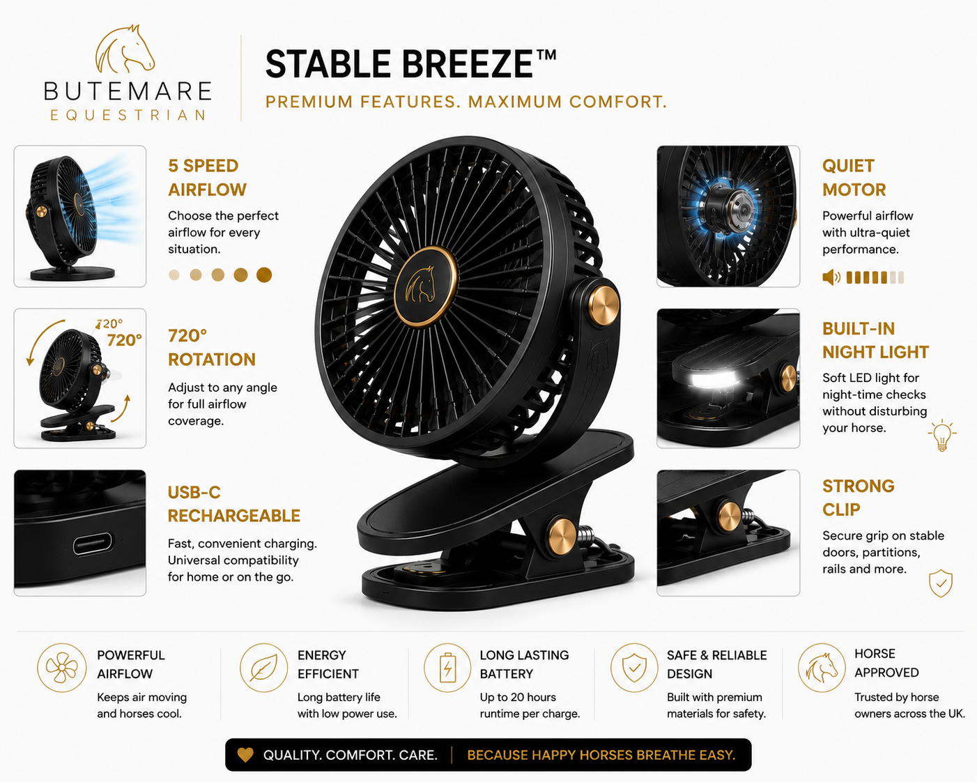 Stable Breeze product features